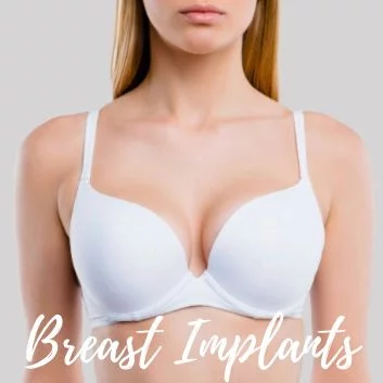 A beautiful model showing the feminine contours desired when performing breast augmentation. Silicone implants are one of the most popular choices of women.